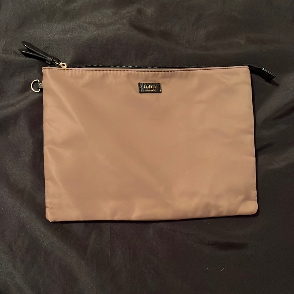 TUTILO New York Zippered Travel Pouch 11.5”x 8.25”
